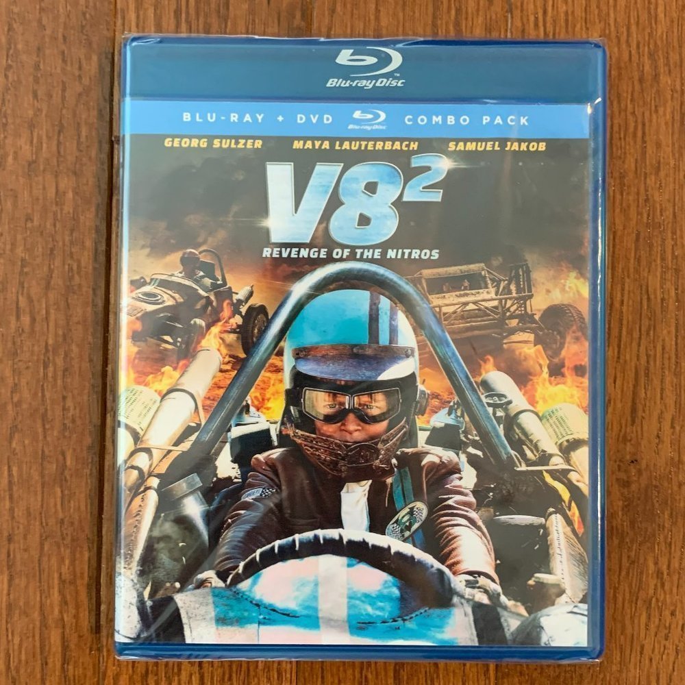 New V8 2: Revenge Of The Nitros Blu-Ray + DVD Combo Pack Action Family